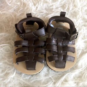 Carters Baby Newborn Boy Sandals size 0-3 months